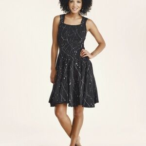 Square Neck Paint Dress
by Luna Luz - Flowy Skirt-Artistic-Size L